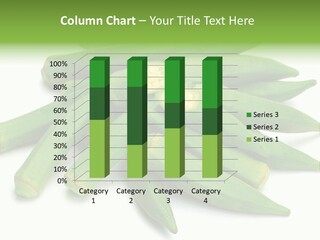 Vegetable Plural Number Green PowerPoint Template