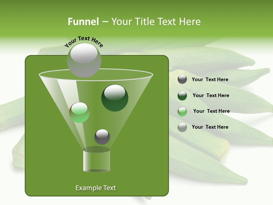 Vegetable Plural Number Green PowerPoint Template