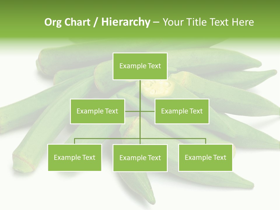 Vegetable Plural Number Green PowerPoint Template