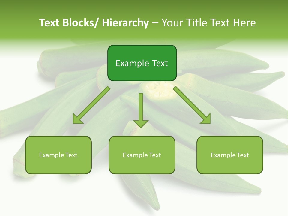 Vegetable Plural Number Green PowerPoint Template