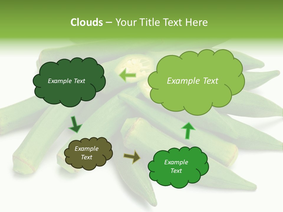 Vegetable Plural Number Green PowerPoint Template