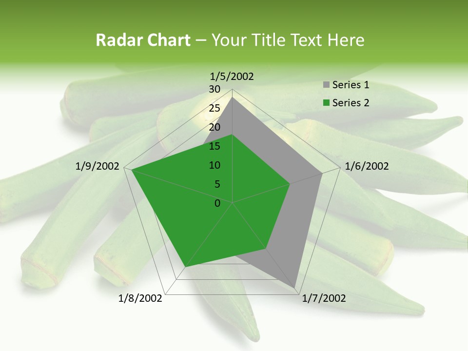 Vegetable Plural Number Green PowerPoint Template