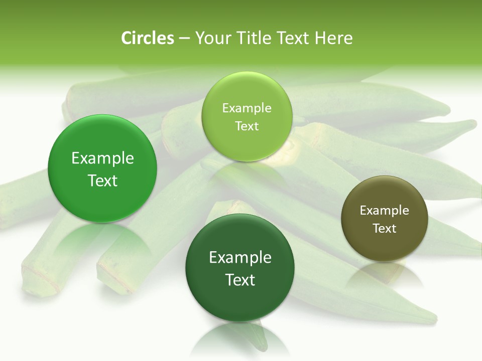 Vegetable Plural Number Green PowerPoint Template