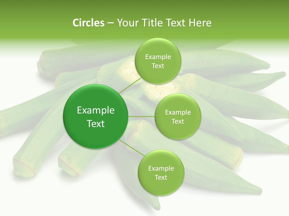 Vegetable Plural Number Green PowerPoint Template