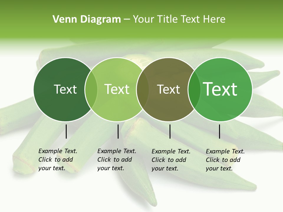 Vegetable Plural Number Green PowerPoint Template