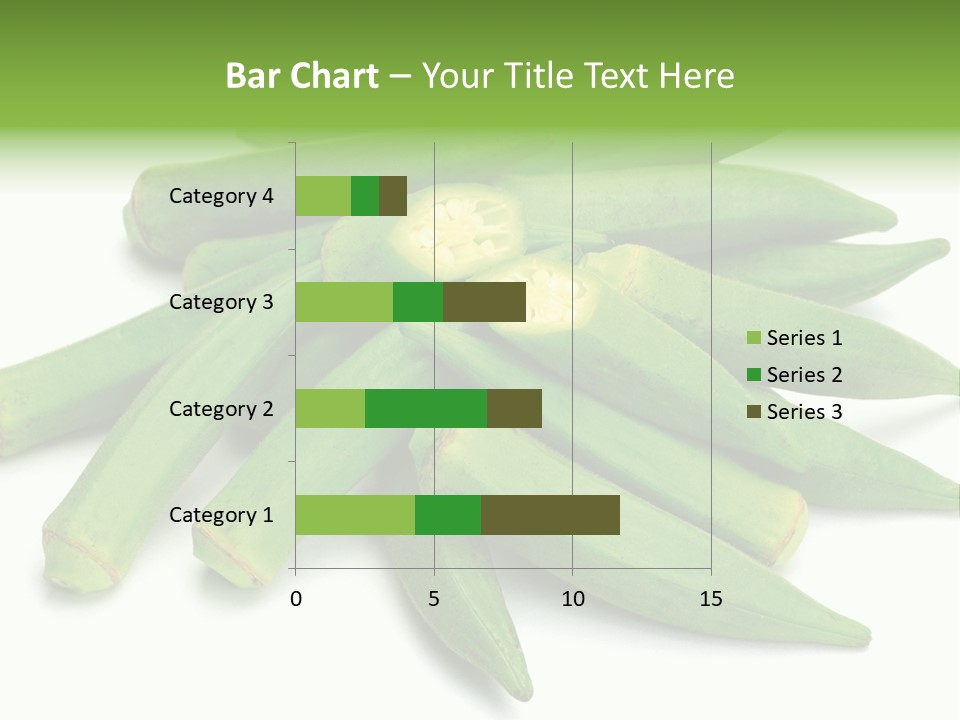 Vegetable Plural Number Green PowerPoint Template