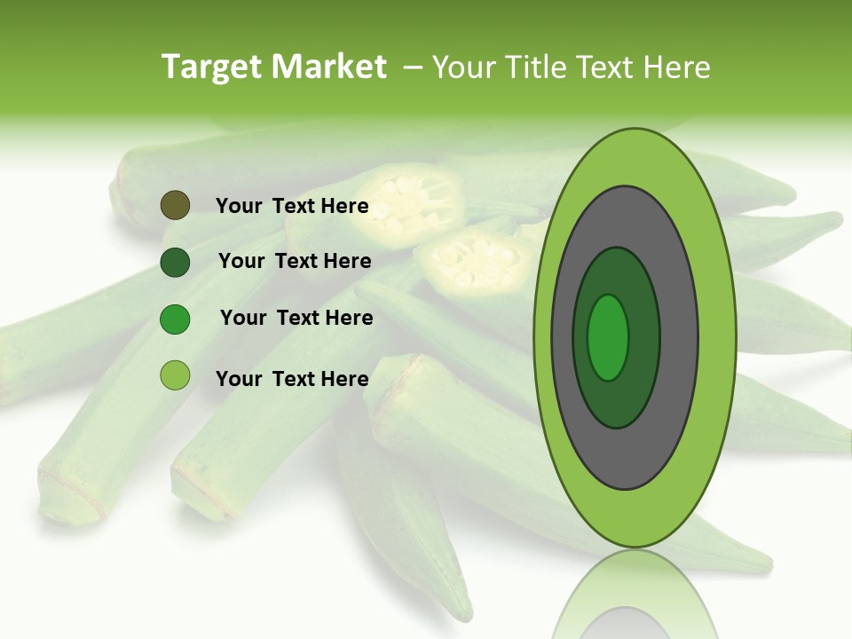 Vegetable Plural Number Green PowerPoint Template