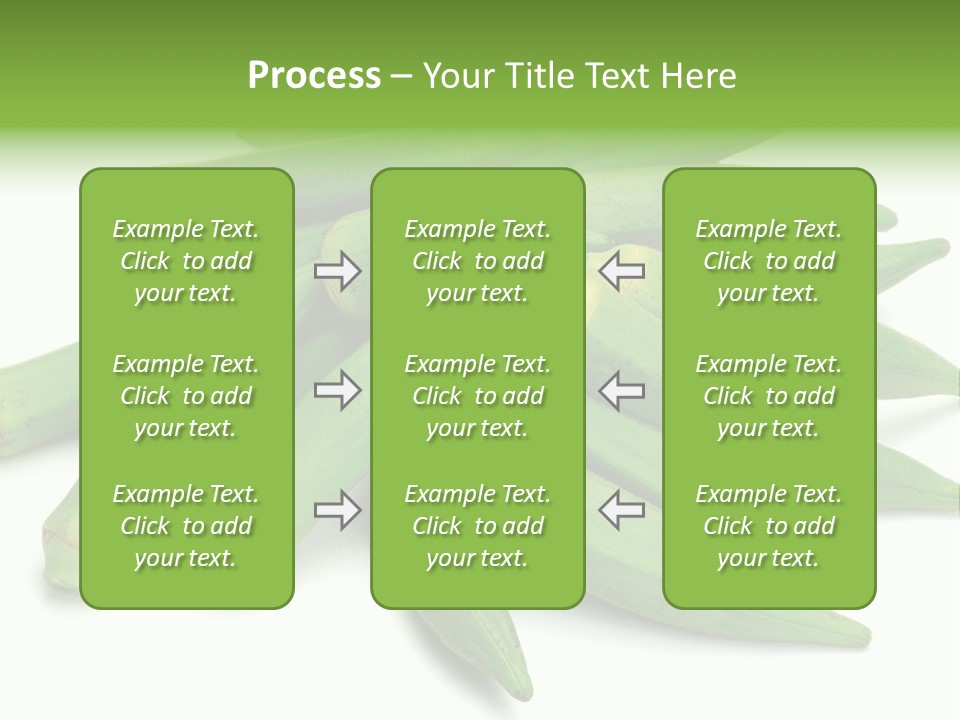 Vegetable Plural Number Green PowerPoint Template