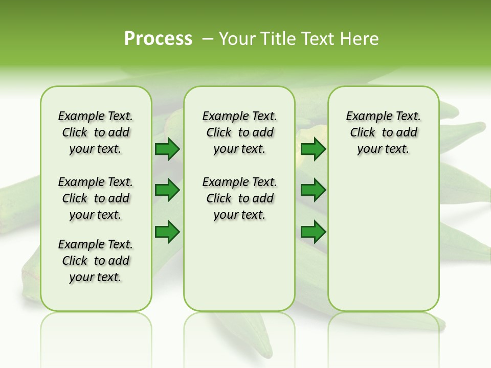 Vegetable Plural Number Green PowerPoint Template