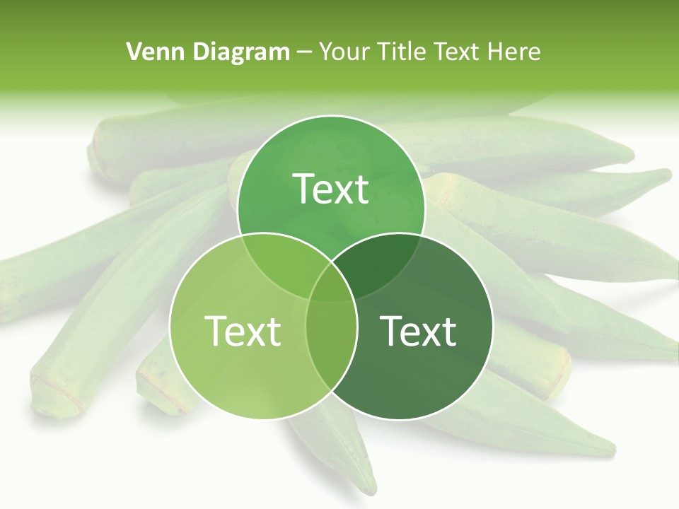 Vegetable Plural Number Green PowerPoint Template