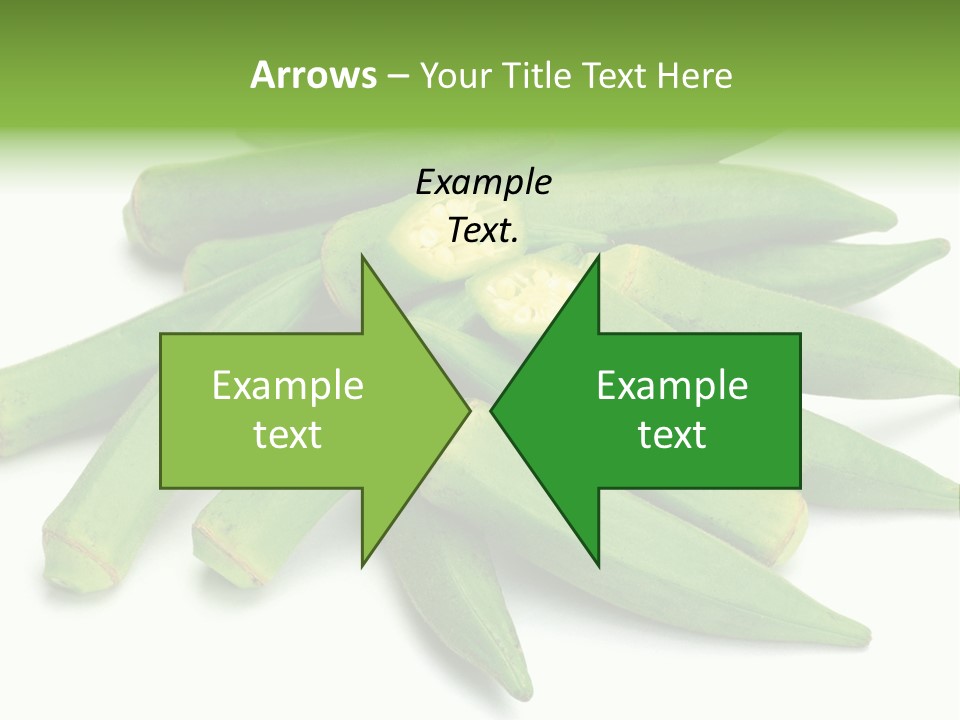 Vegetable Plural Number Green PowerPoint Template