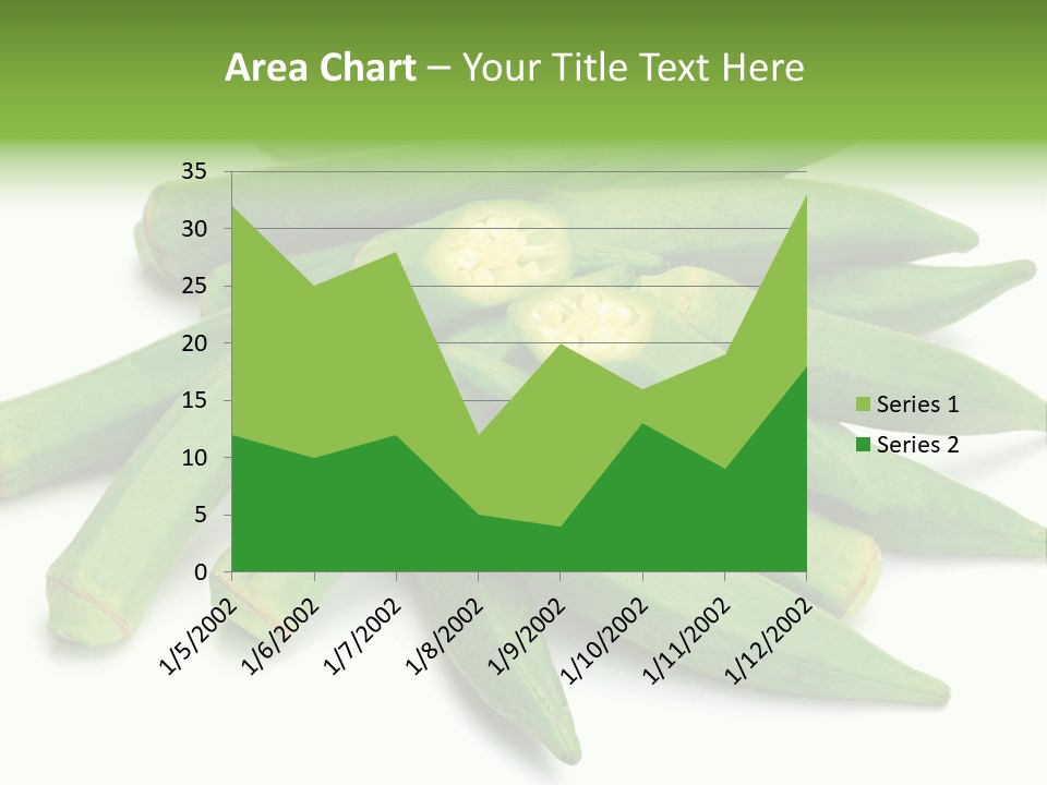 Vegetable Plural Number Green PowerPoint Template