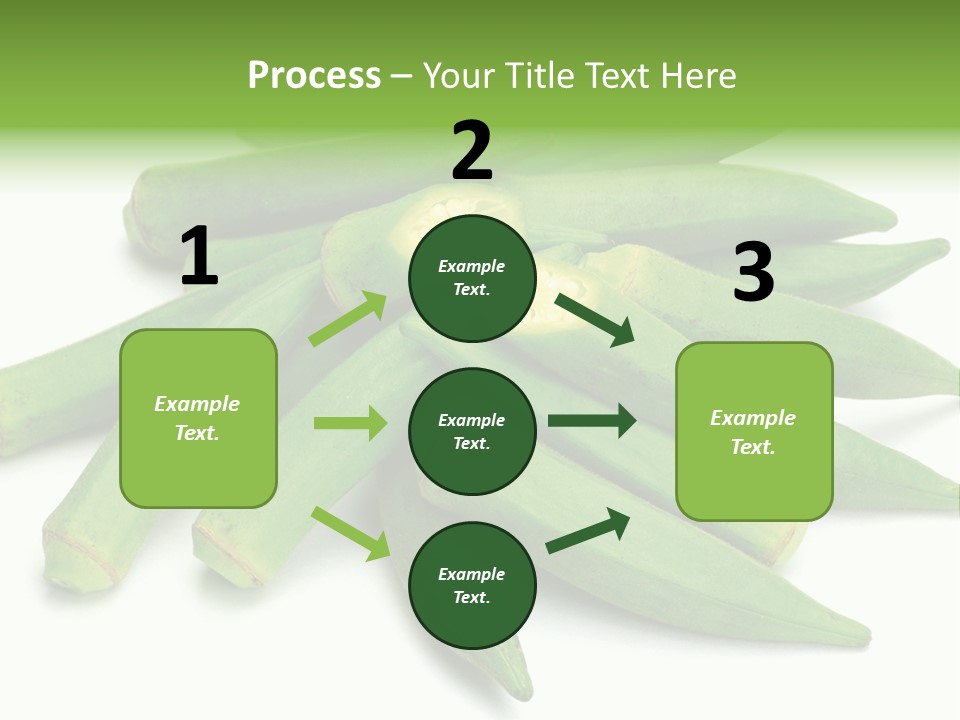 Vegetable Plural Number Green PowerPoint Template