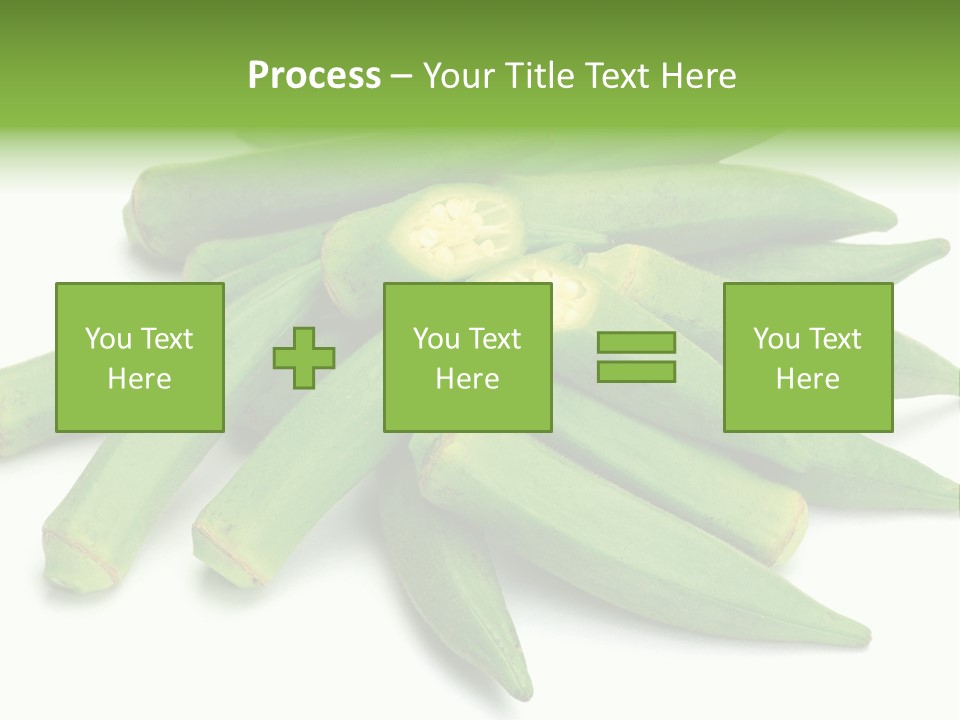 Vegetable Plural Number Green PowerPoint Template
