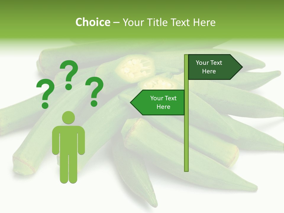 Vegetable Plural Number Green PowerPoint Template