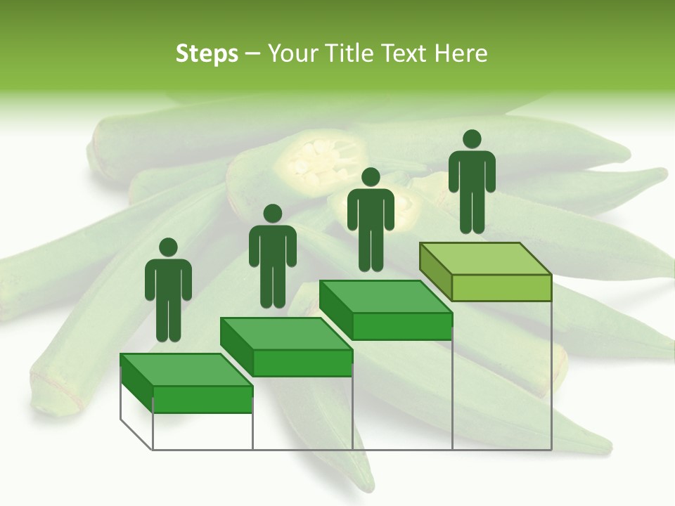 Vegetable Plural Number Green PowerPoint Template