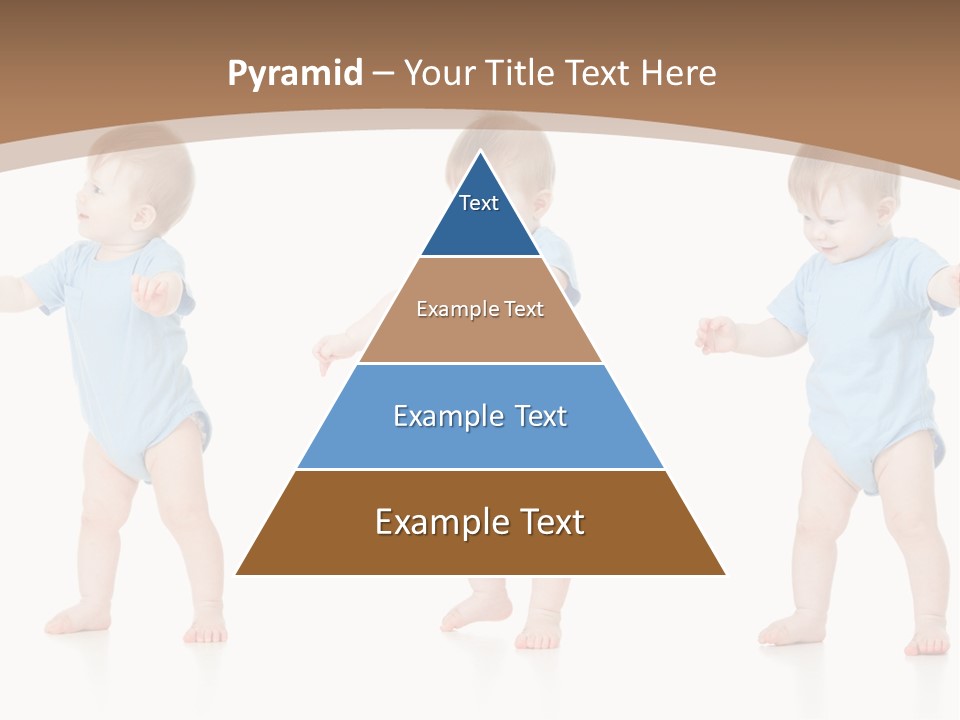 Funny Baby Innocence PowerPoint Template