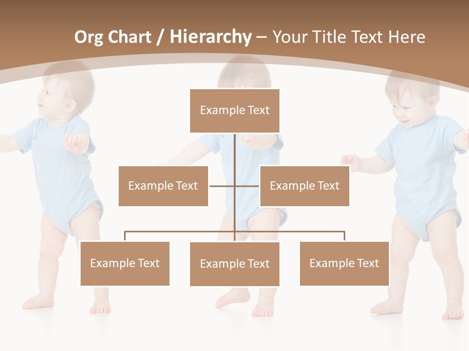 Funny Baby Innocence PowerPoint Template