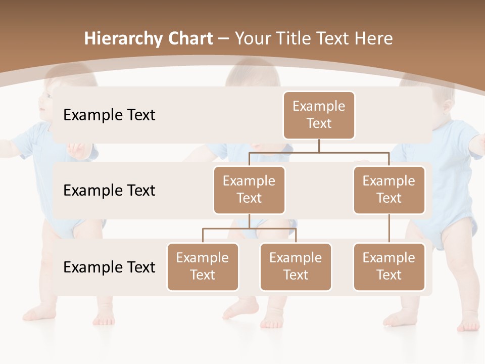 Funny Baby Innocence PowerPoint Template