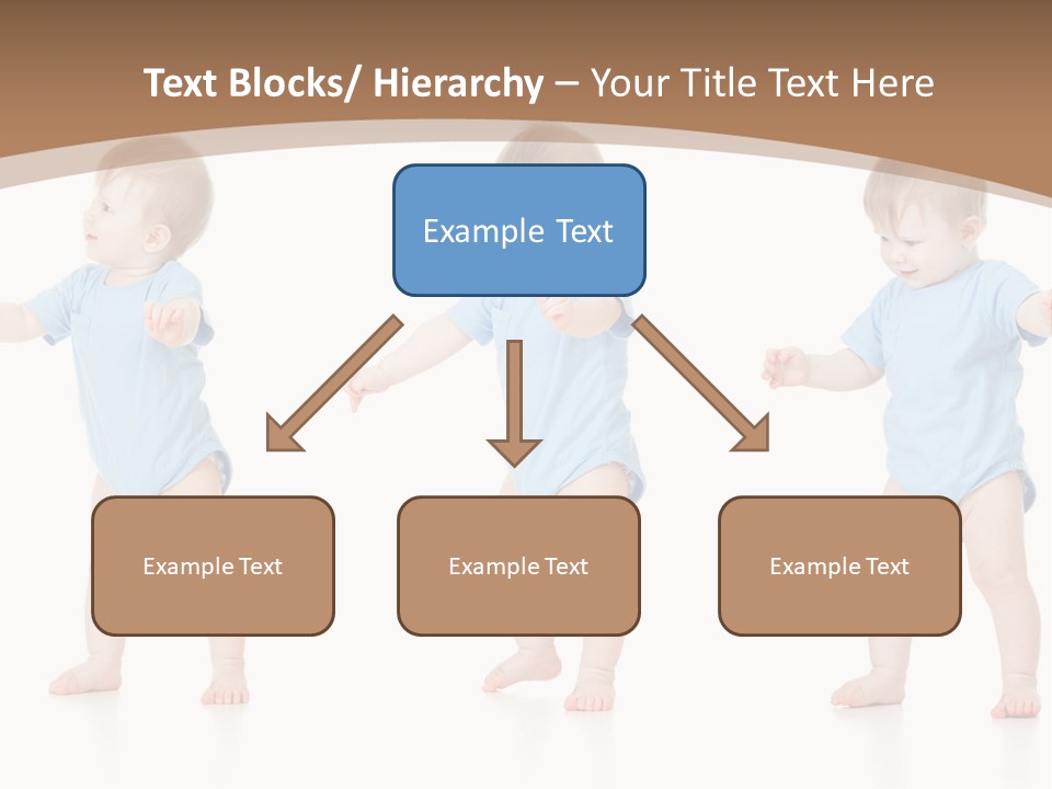 Funny Baby Innocence PowerPoint Template