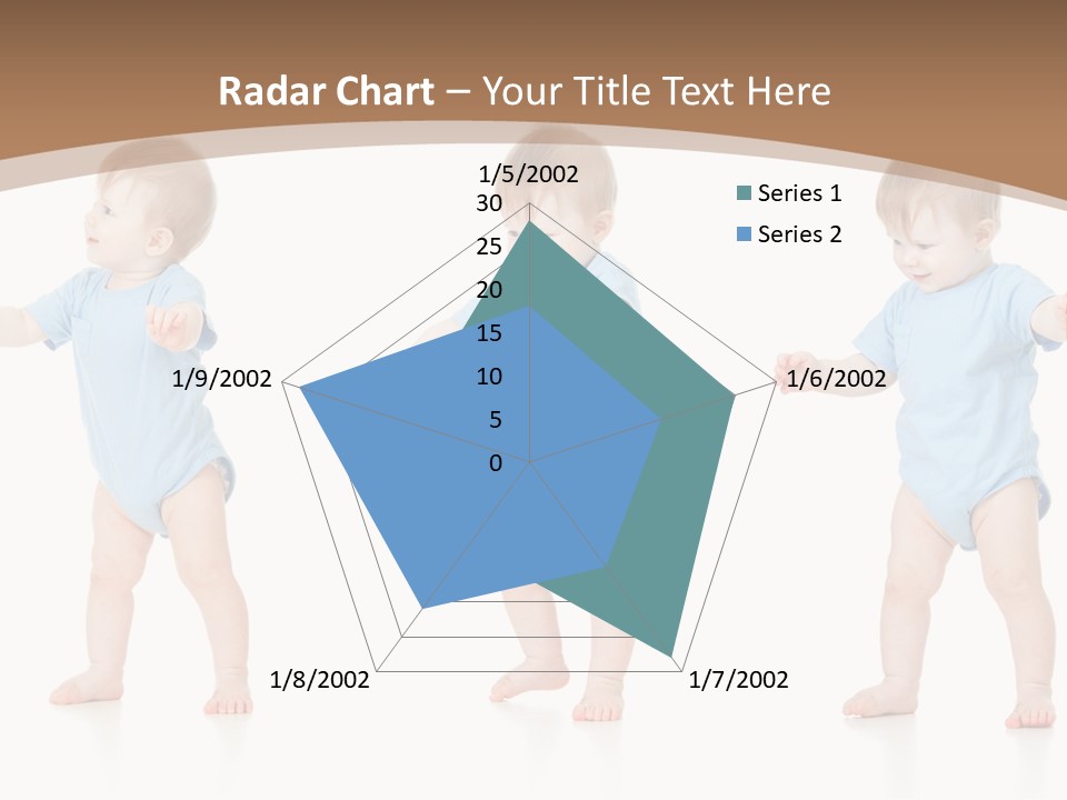Funny Baby Innocence PowerPoint Template