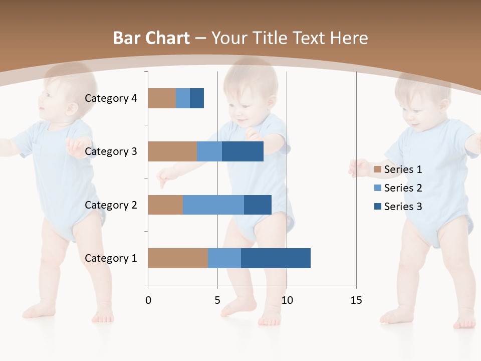 Funny Baby Innocence PowerPoint Template