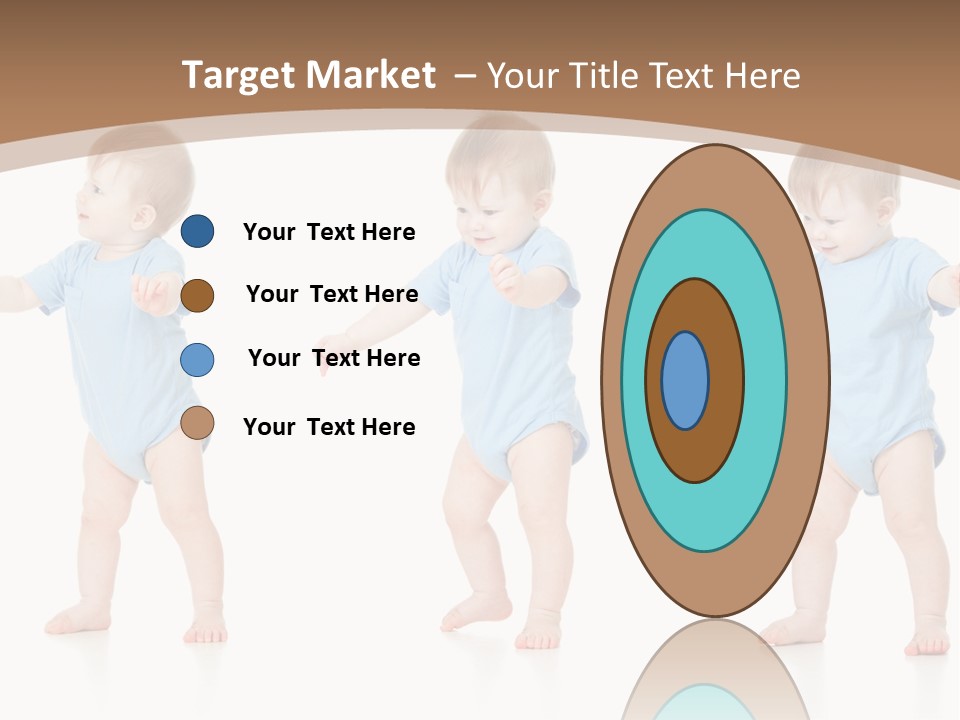 Funny Baby Innocence PowerPoint Template