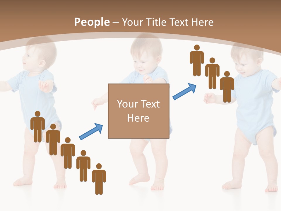 Funny Baby Innocence PowerPoint Template