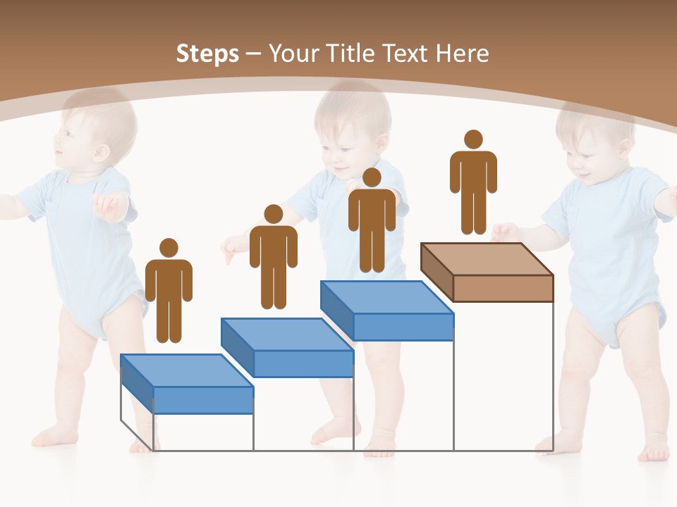 Funny Baby Innocence PowerPoint Template