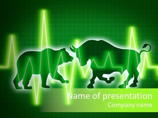 Bull Market Bullish Technical Analysis PowerPoint Template