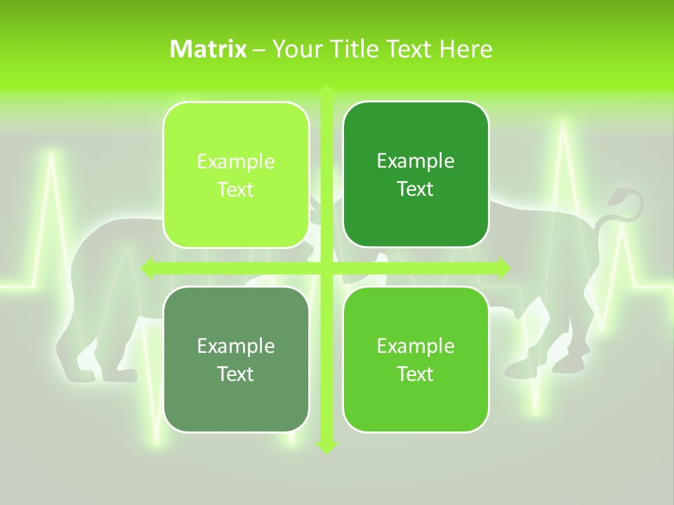 Bull Market Bullish Technical Analysis PowerPoint Template