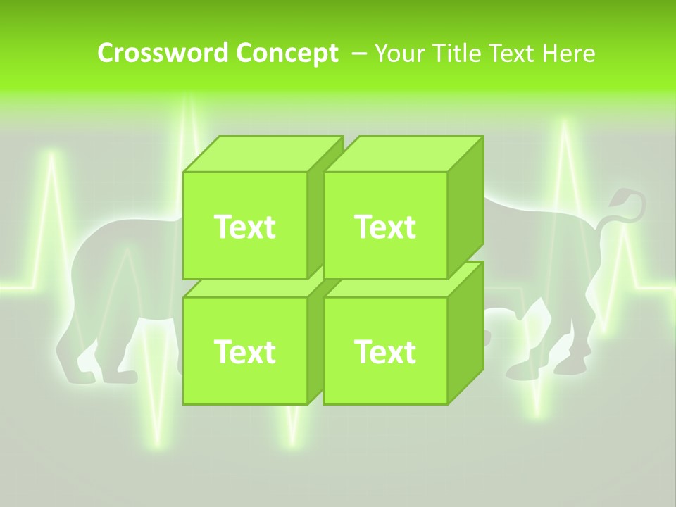 Bull Market Bullish Technical Analysis PowerPoint Template