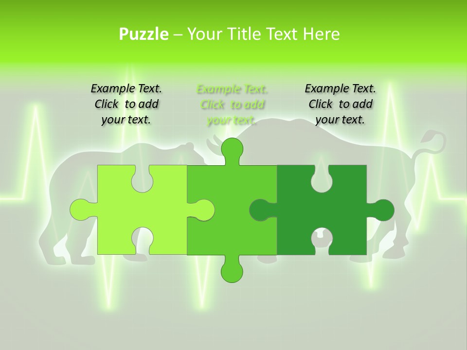 Bull Market Bullish Technical Analysis PowerPoint Template