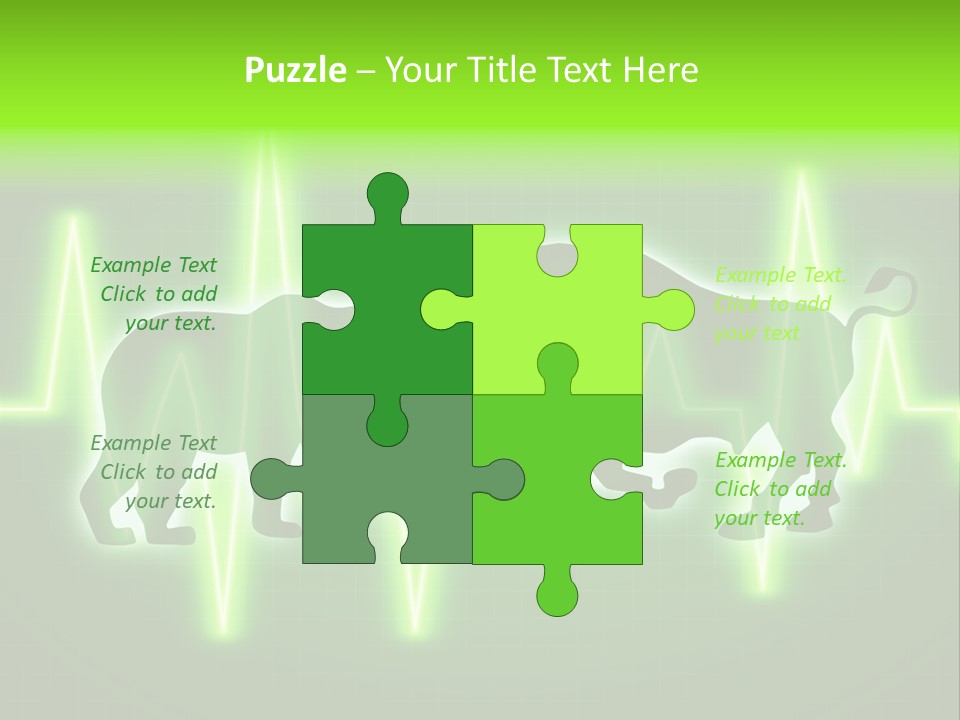 Bull Market Bullish Technical Analysis PowerPoint Template