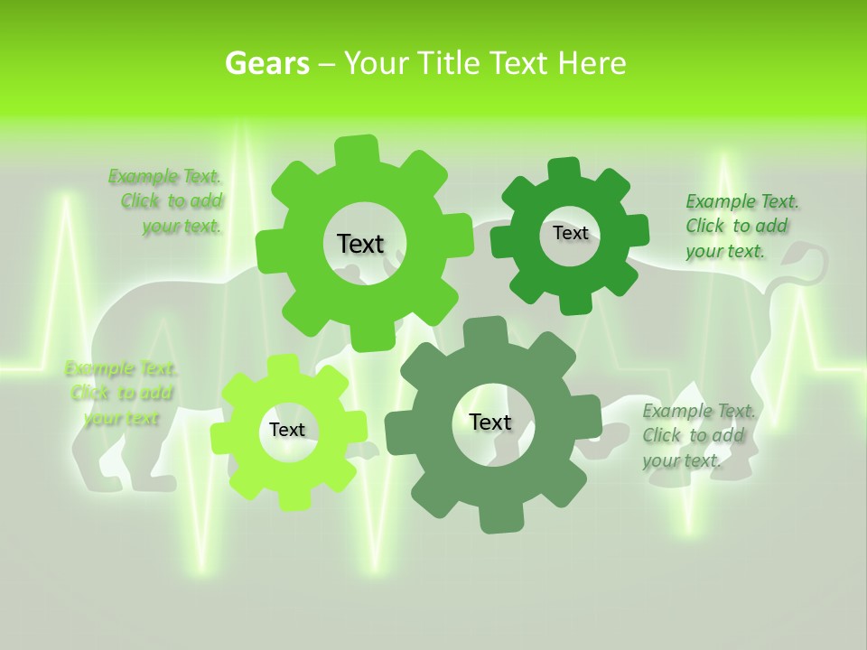 Bull Market Bullish Technical Analysis PowerPoint Template