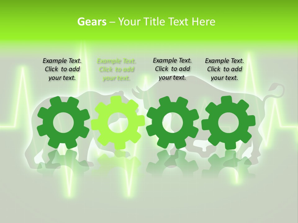 Bull Market Bullish Technical Analysis PowerPoint Template