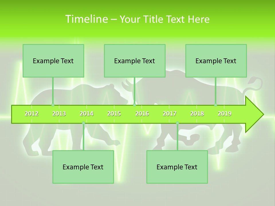 Bull Market Bullish Technical Analysis PowerPoint Template
