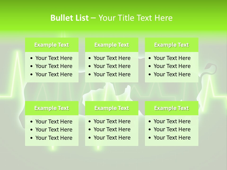 Bull Market Bullish Technical Analysis PowerPoint Template