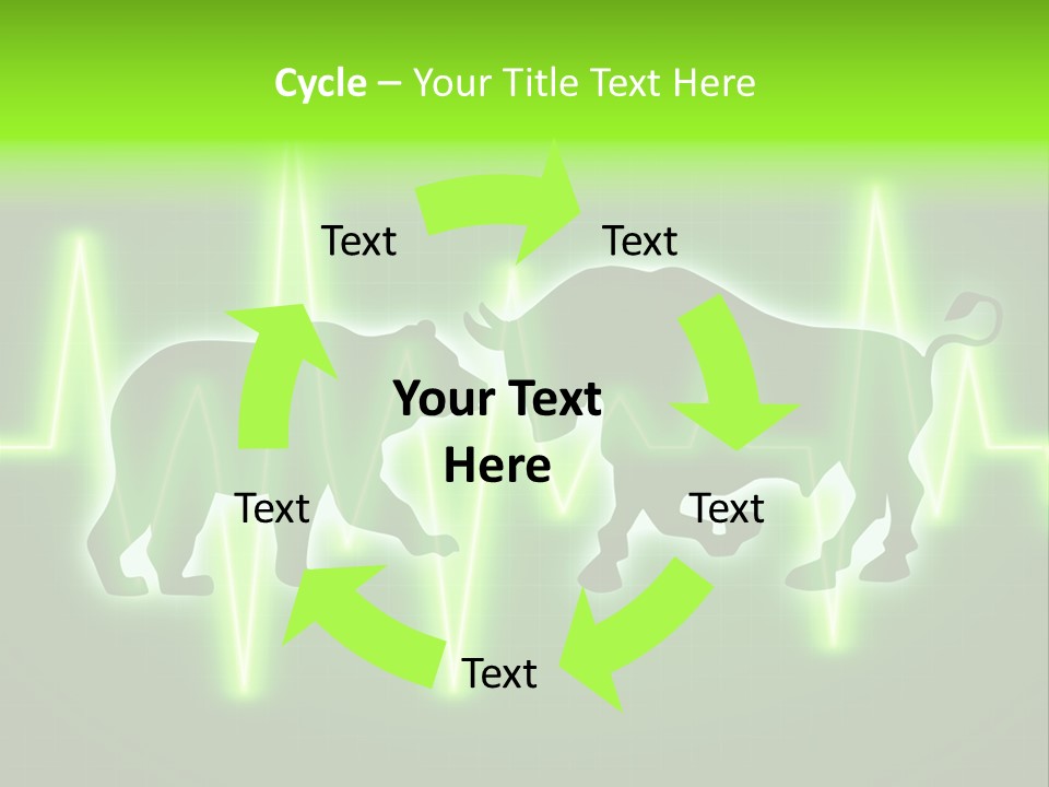 Bull Market Bullish Technical Analysis PowerPoint Template