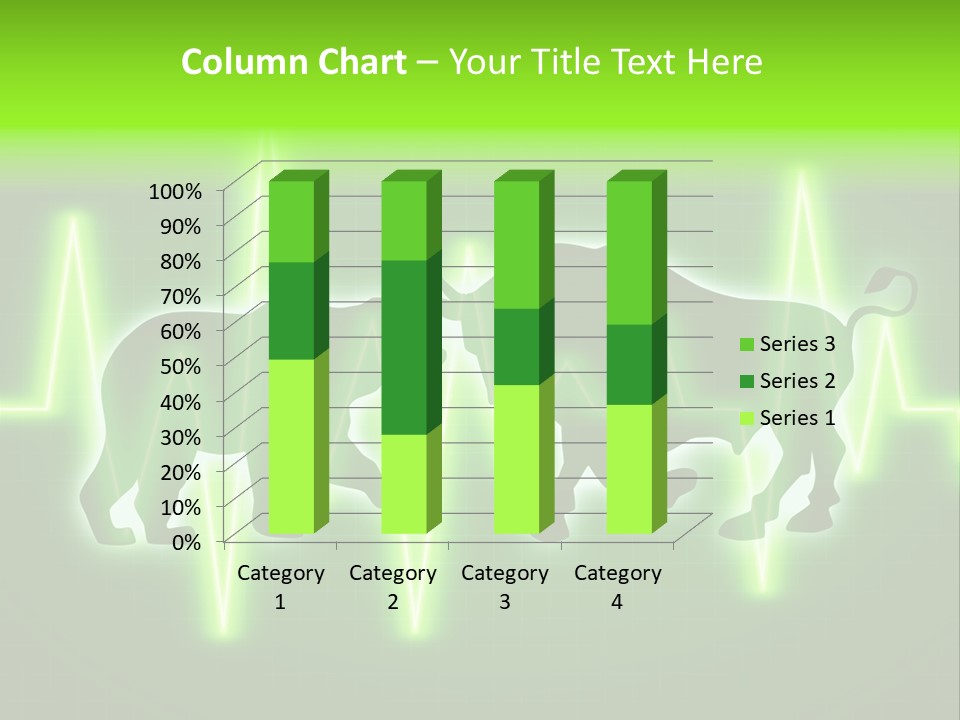 Bull Market Bullish Technical Analysis PowerPoint Template