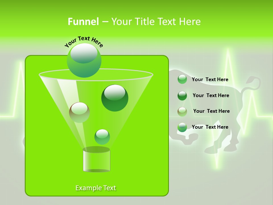 Bull Market Bullish Technical Analysis PowerPoint Template