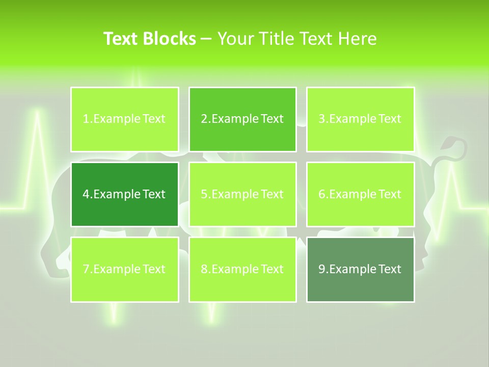 Bull Market Bullish Technical Analysis PowerPoint Template