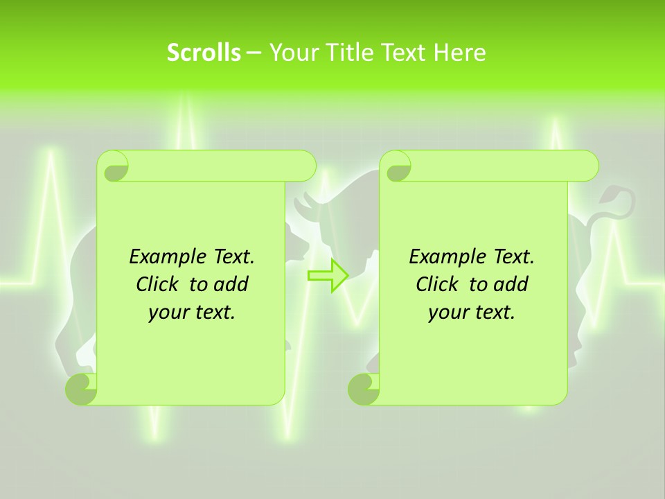 Bull Market Bullish Technical Analysis PowerPoint Template