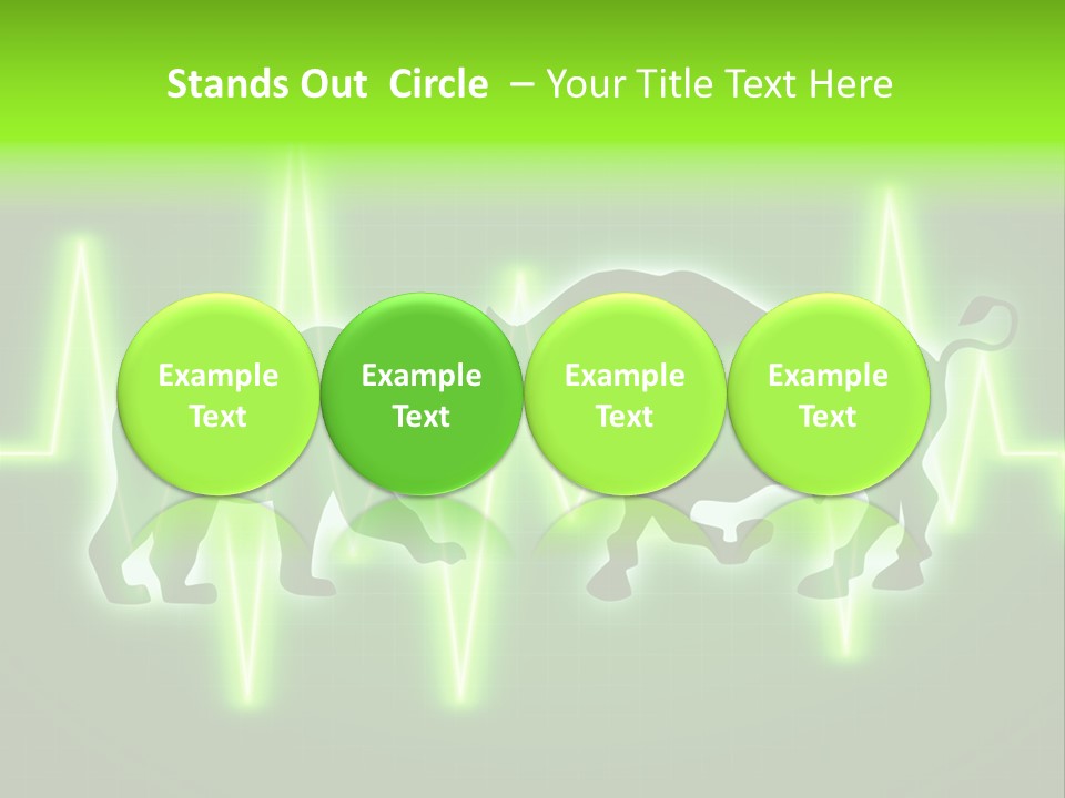 Bull Market Bullish Technical Analysis PowerPoint Template