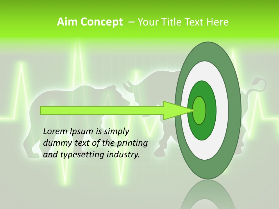 Bull Market Bullish Technical Analysis PowerPoint Template