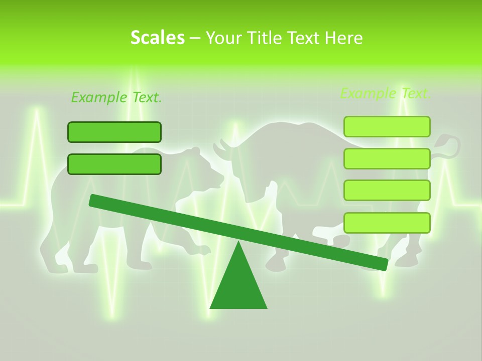 Bull Market Bullish Technical Analysis PowerPoint Template