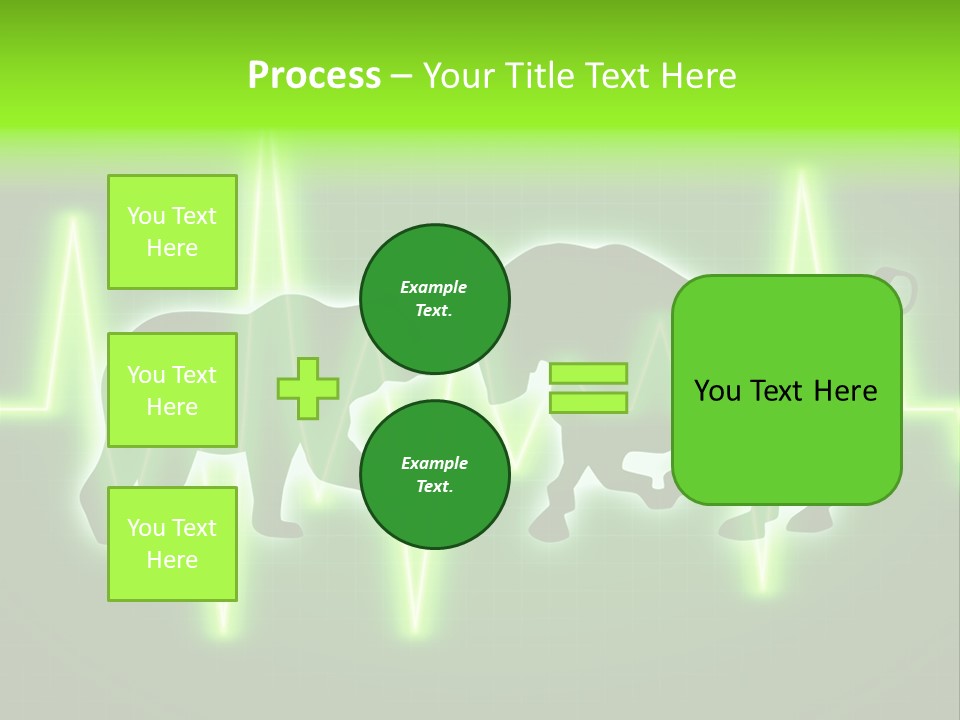 Bull Market Bullish Technical Analysis PowerPoint Template