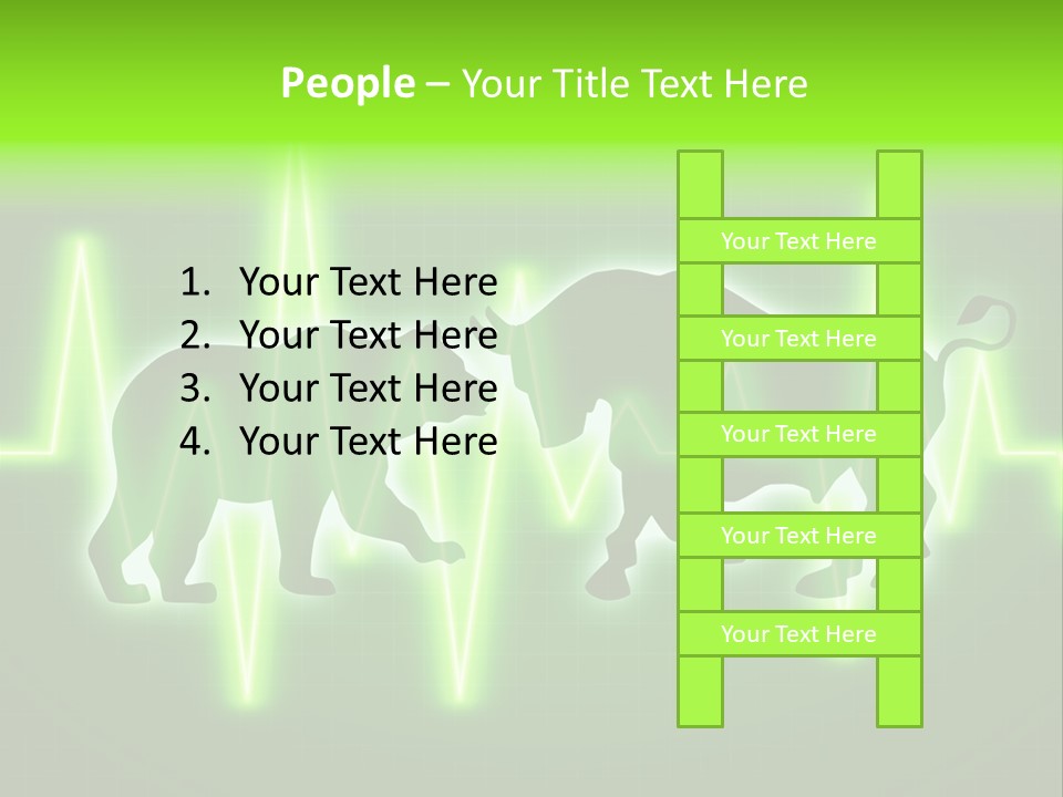 Bull Market Bullish Technical Analysis PowerPoint Template