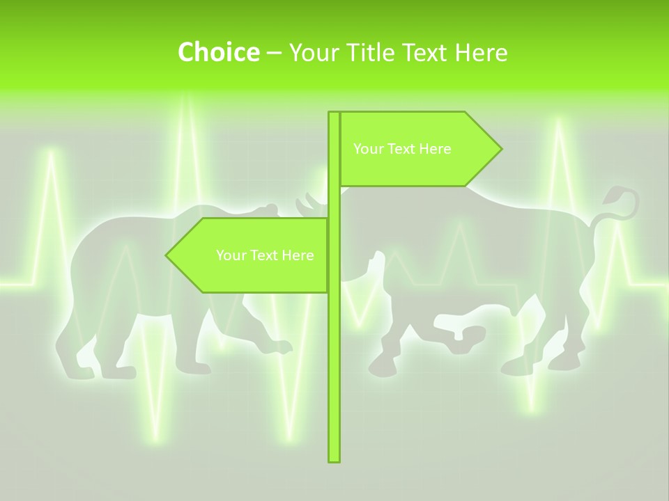 Bull Market Bullish Technical Analysis PowerPoint Template