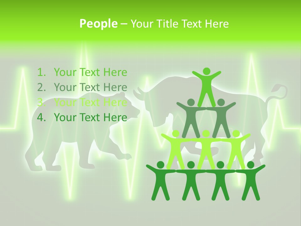 Bull Market Bullish Technical Analysis PowerPoint Template